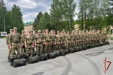 Росгвардия подвела итоги весенней призывной кампании: войска пополнили порядка 100 новобранцев из Юг