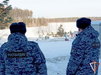 Росгвардия обеспечила правопорядок во время празднования Крещения Господня в Зауралье