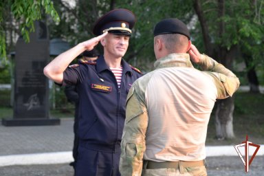 В Кургане военнослужащие и сотрудники Росгвардии удостоены ведомственных наград