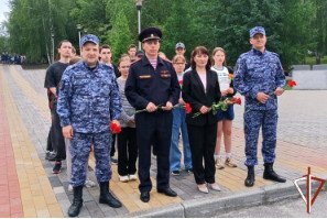 Посвященные Дню памяти и скорби мероприятия провела Росгвардия в Зауралье