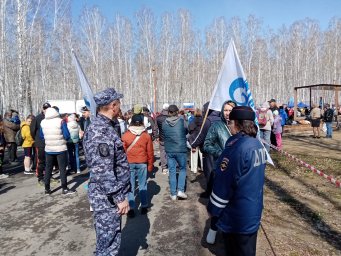 Росгвардейцы обеспечили безопасность Дня весны и труда в Зауралье