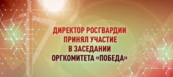 Генерал армии Виктор Золотов принял участие в заседании оргкомитета «Победа»