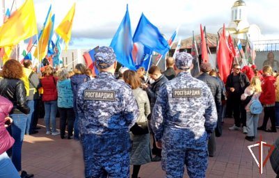 Росгвардия обеспечили безопасность митинг-концерта в Кургане